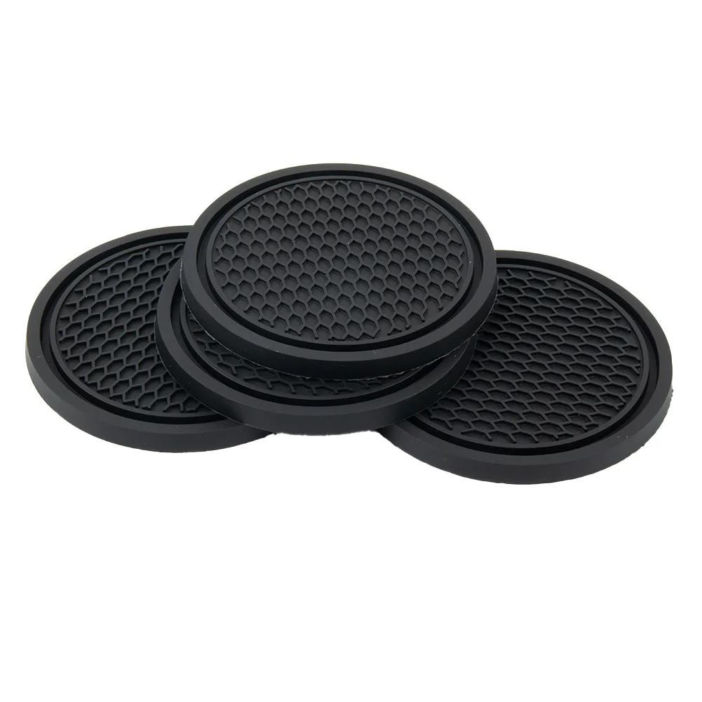 Tablet Accessories For Car - Posavasos antideslizante de silicona para coche,