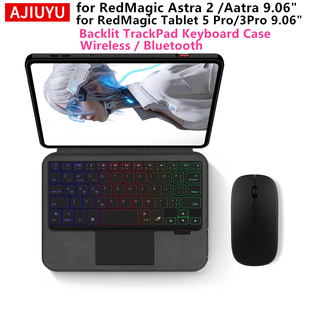 Tablet Keyboard Case - Funda de teclado AJIUYU para la