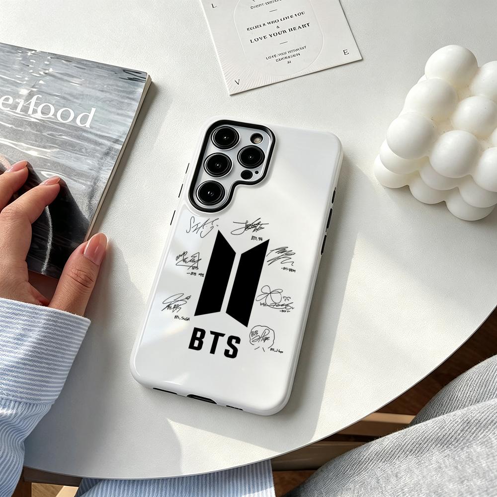 Samsung Galaxy S24 - Funda para Teléfono Cool Bulletproof BTS