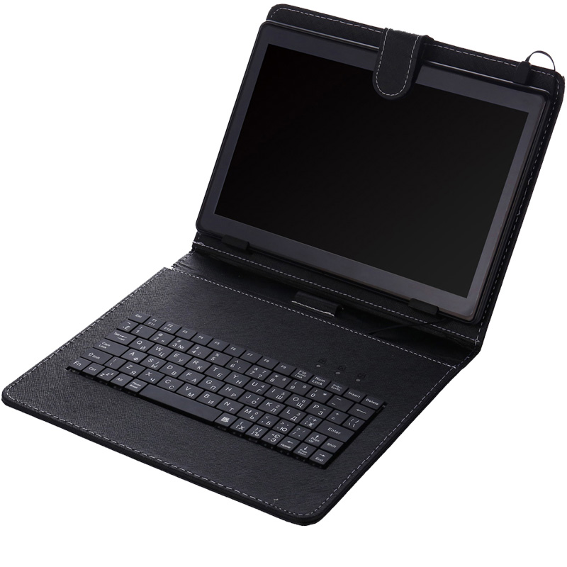 Tablet Keyboard Case - Funda de cuero para teclado con