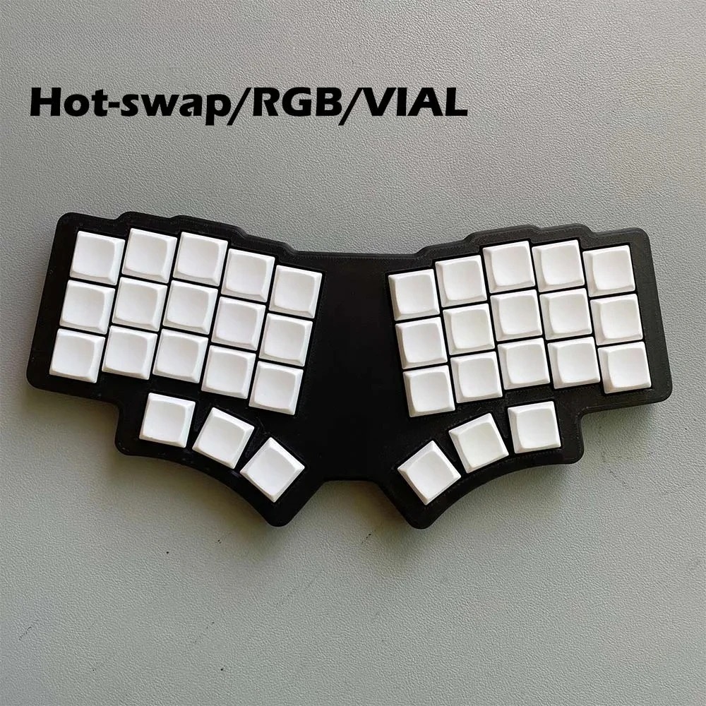 Tablet Accessories 3D Print - CHOC LP36 Teclado mecánico con cable