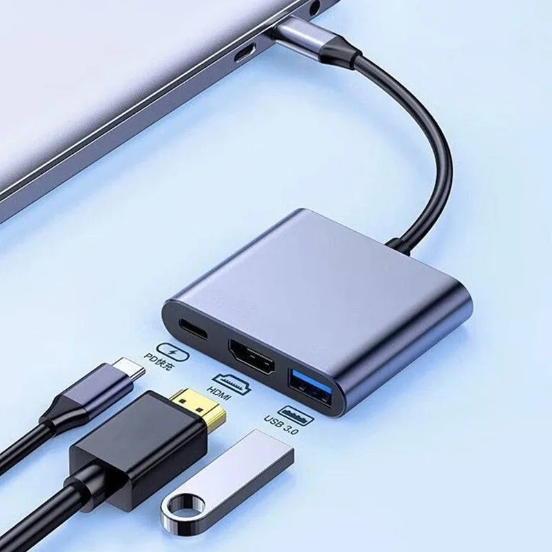 Usb Hub Type C - USB C HUB 3 en 1