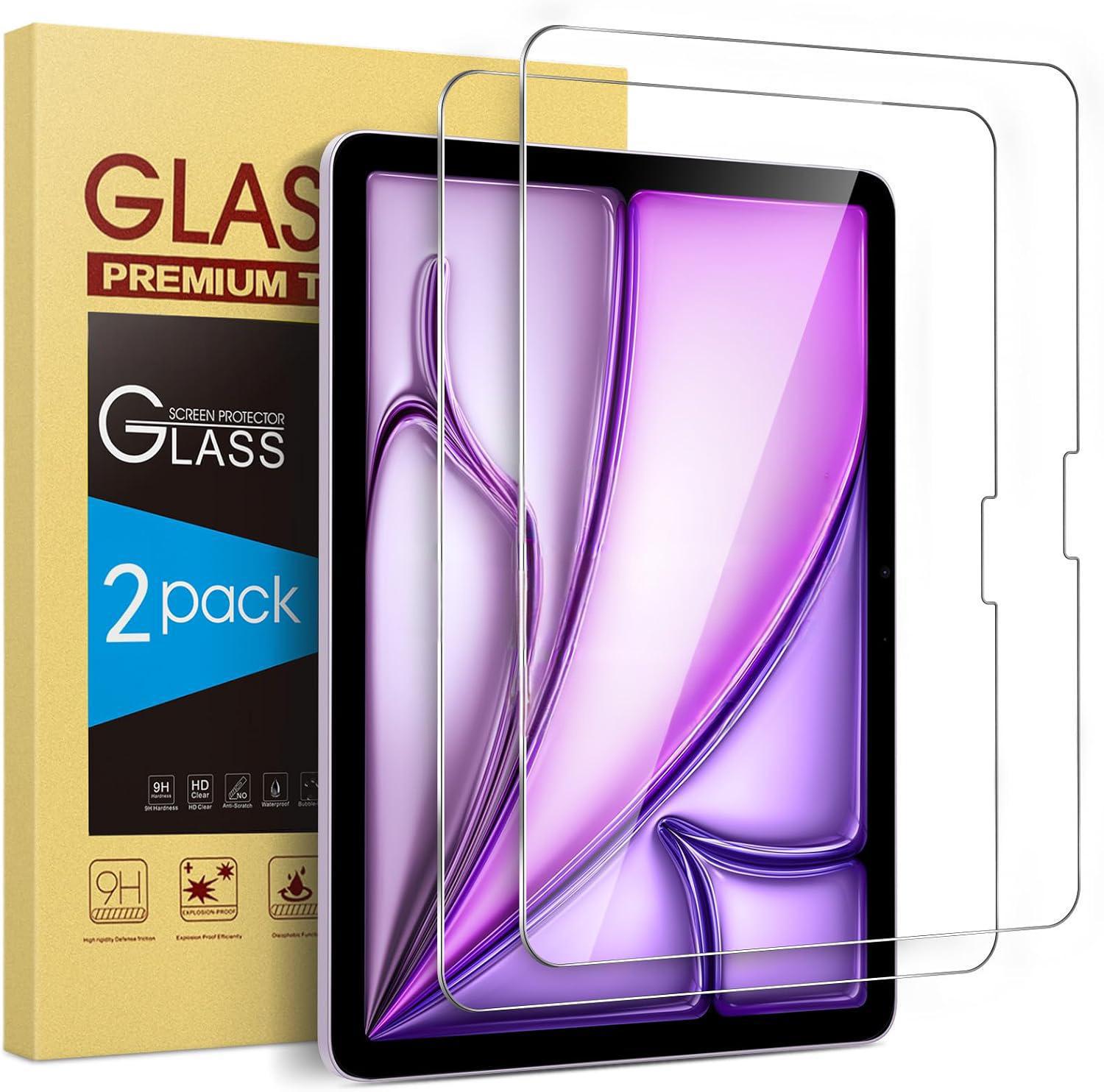 Temu Tablet Accessories - 2 uds 9H vidrio templado para
