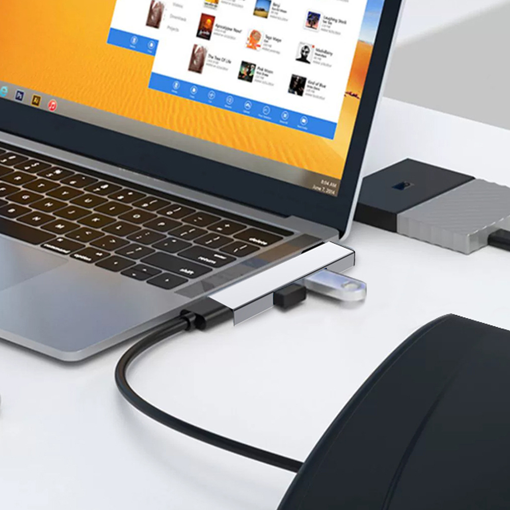 Usb Hub Type C - Estación de Acoplamiento USB 3 en