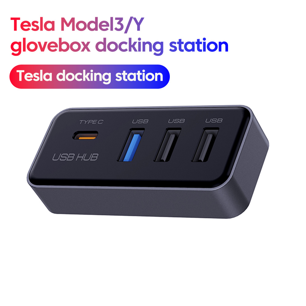 Usb Hub Type C - Estación de acoplamiento USB 4 en