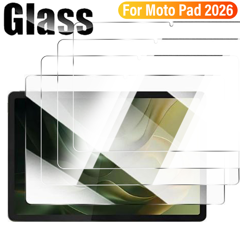 Motorola Tablet Accessories - Protector de pantalla de vidrio templado