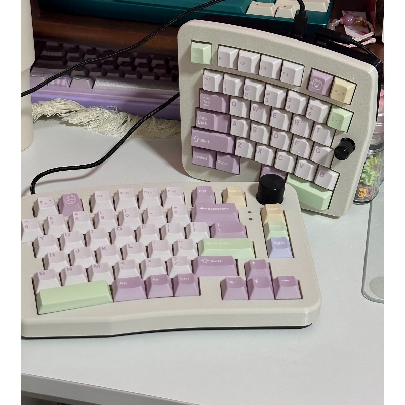 Tablet Accessories 3D Print - BAlice80 teclado dividido con cable, Kit