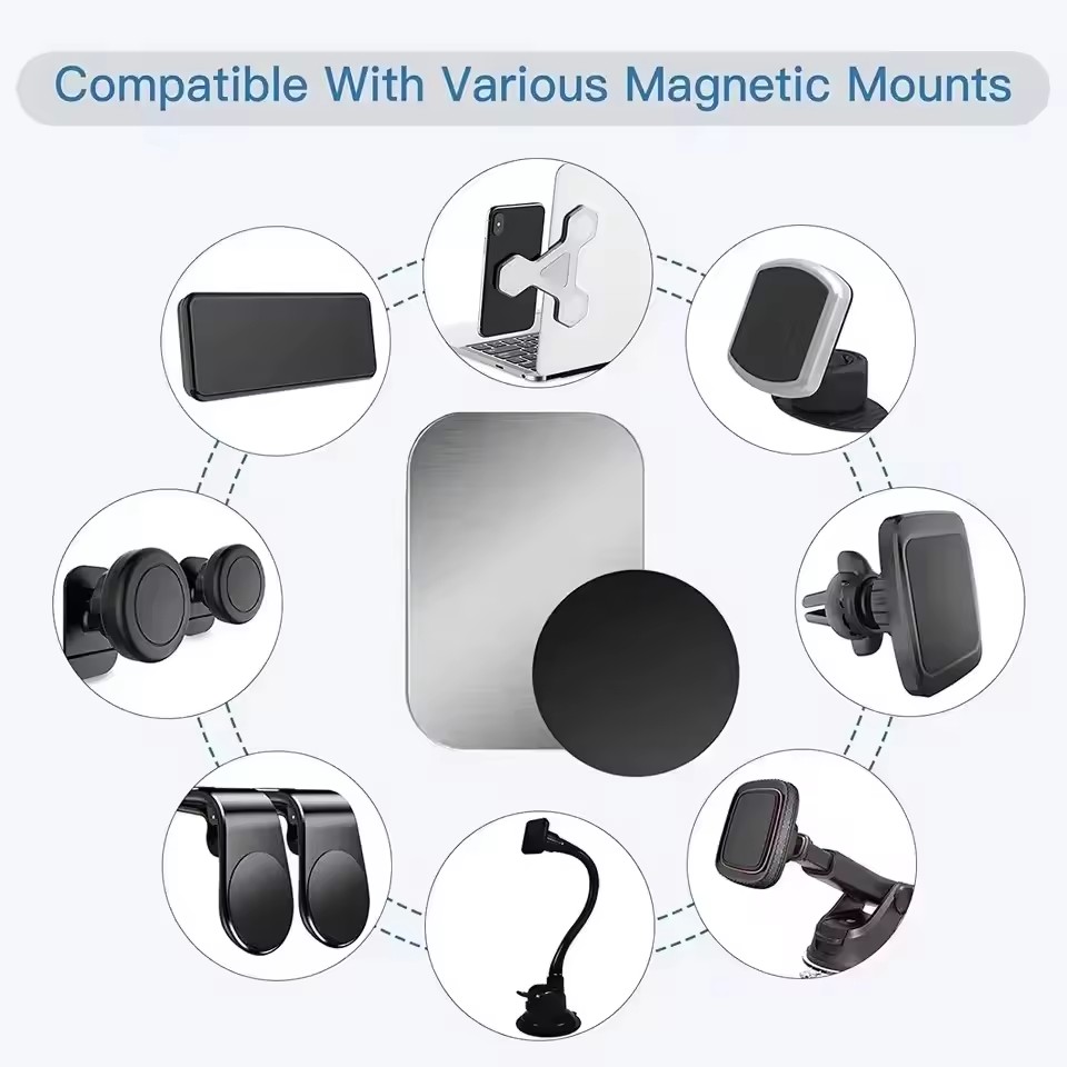 5/10 piezas Placa Metálica Mag - Tablet Accessories For Car reseña y precio
