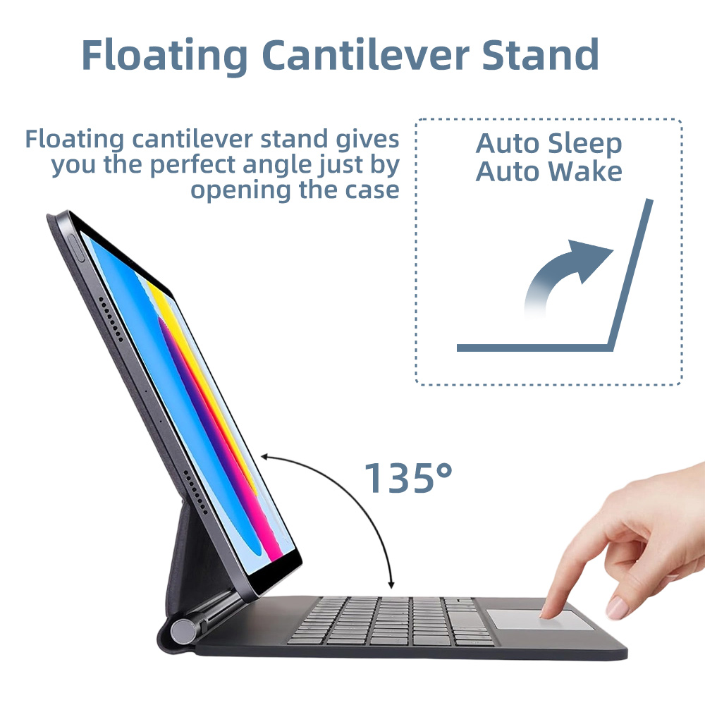 Teclado Mágico 2026 con Blueto - Tablet Keyboard Case reseña y precio