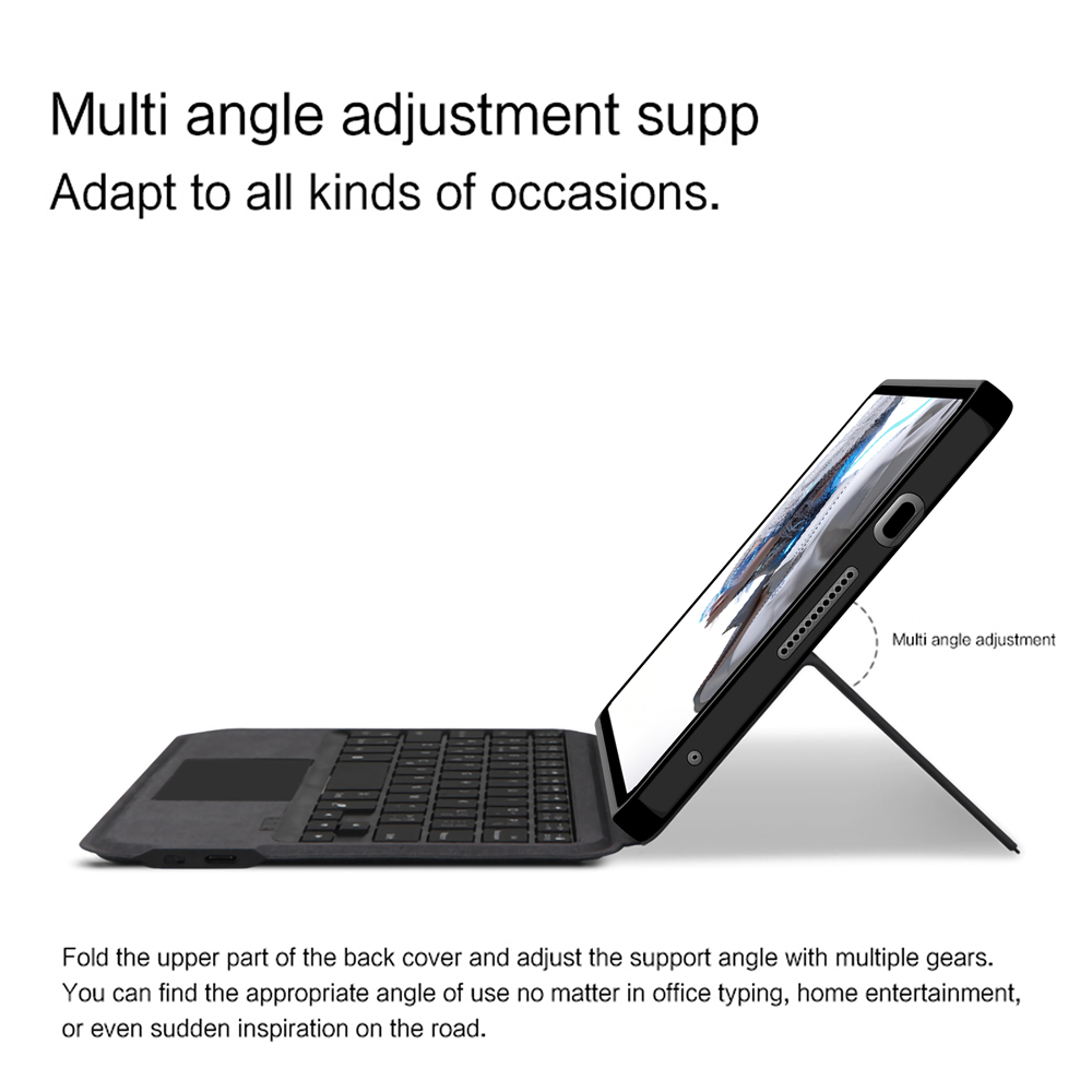 Funda de teclado AJIUYU para l - Tablet Keyboard Case reseña y precio