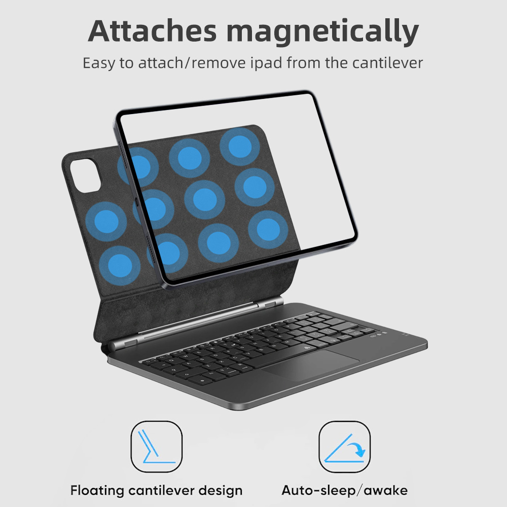 NUEVO Teclado Mágico con Panel - Tablet Keyboard Case reseña y precio