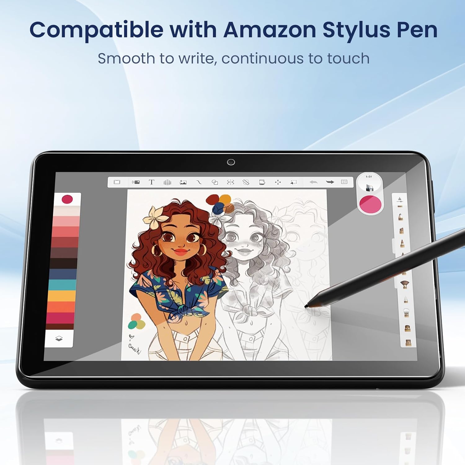 Protector de pantalla para tab - Temu Tablet Accessories reseña y precio