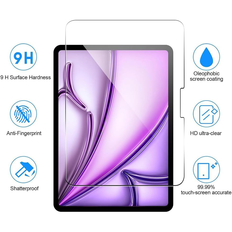 2 uds 9H vidrio templado para  - Temu Tablet Accessories reseña y precio