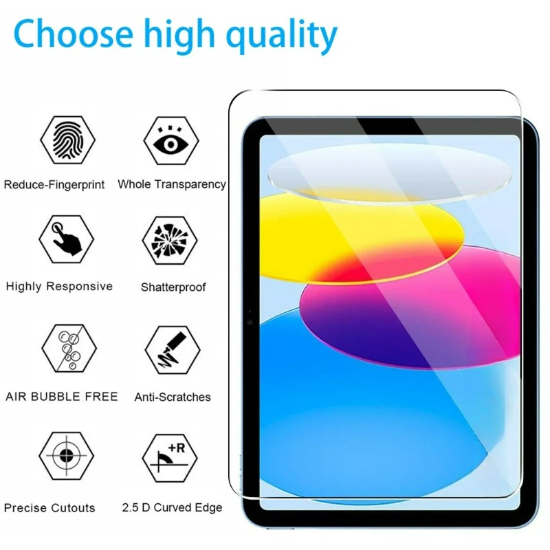 Protector de Pantalla de Vidri - Temu Tablet Accessories reseña y precio