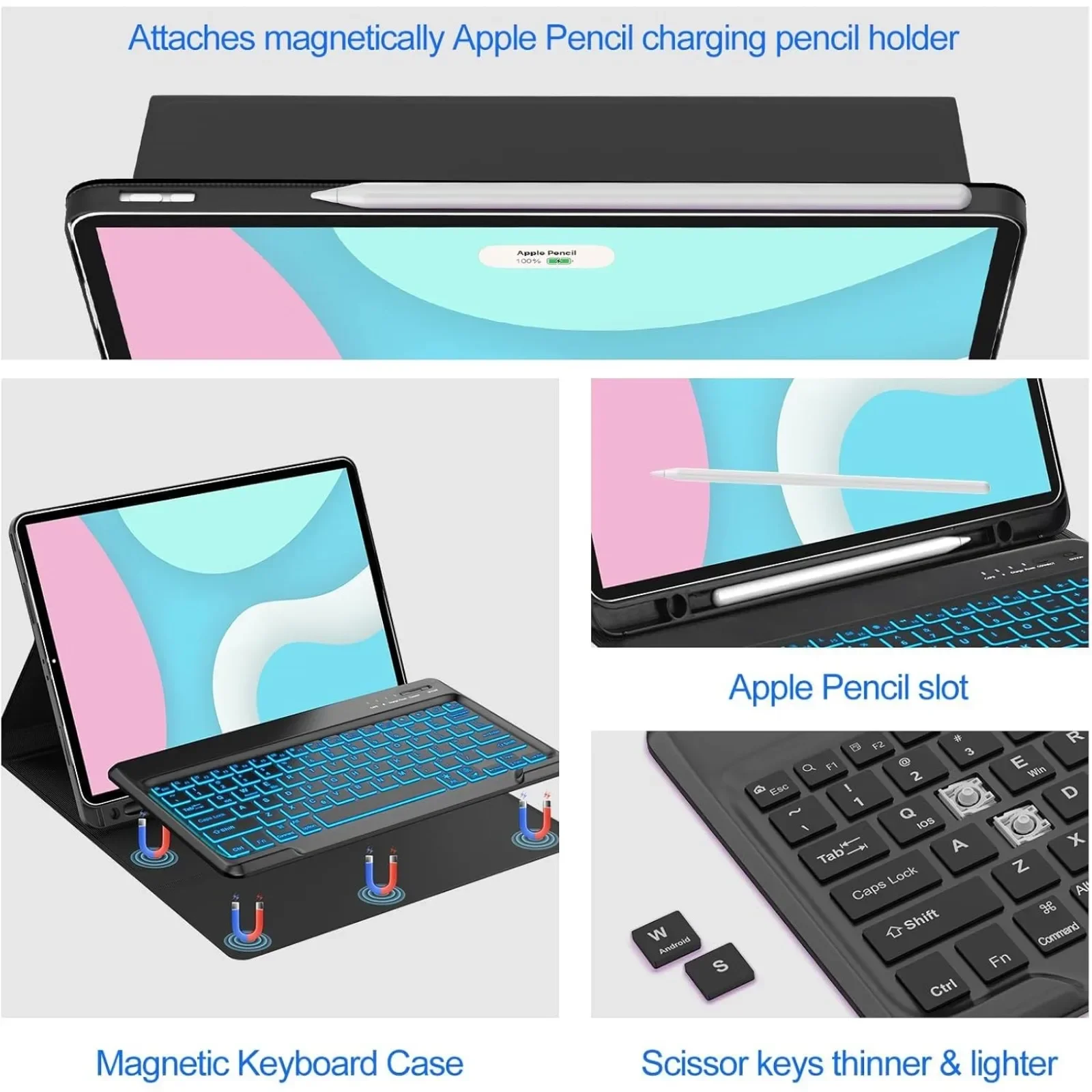 Funda para teclado y ratón par - Tablet Keyboard Case reseña y precio