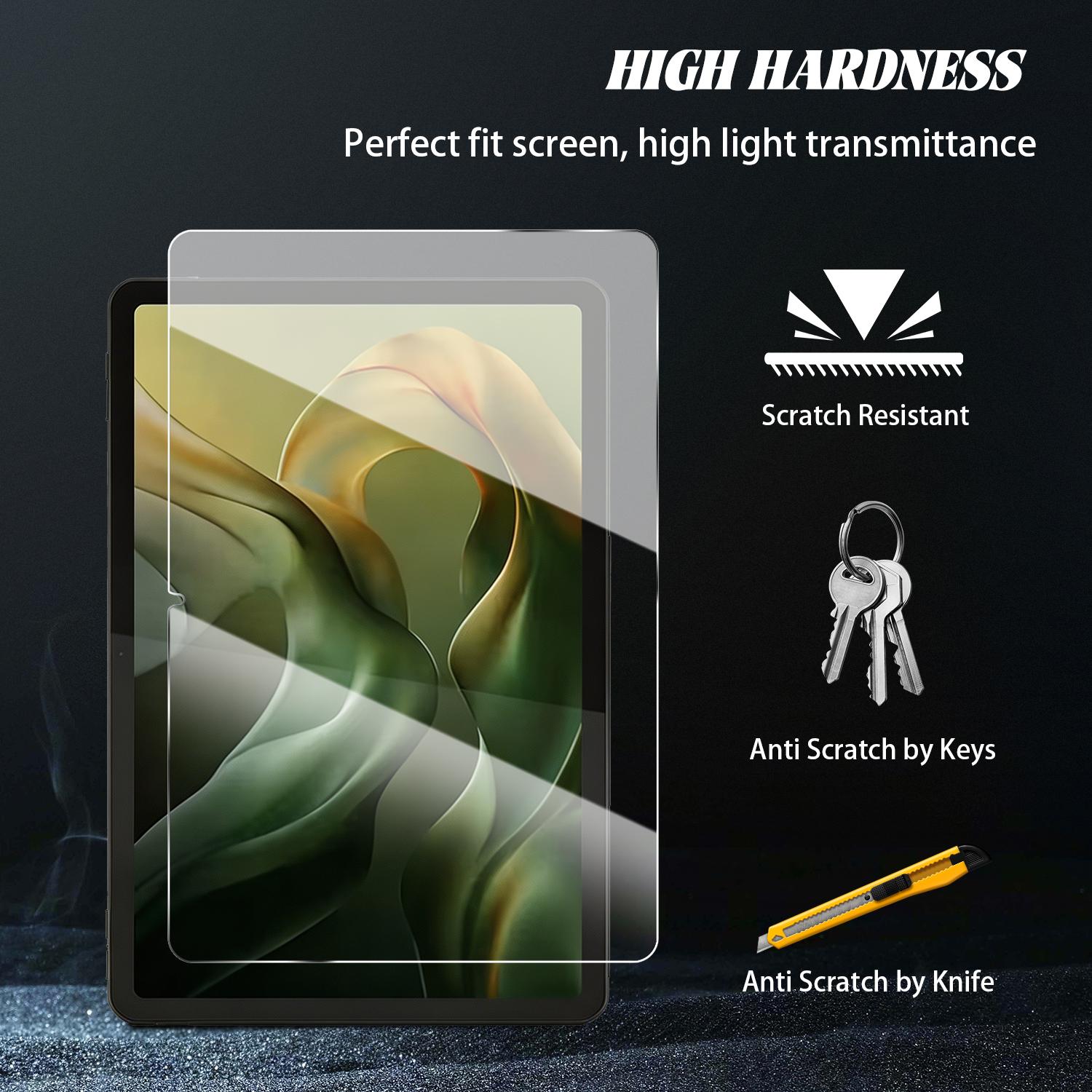 Protector de pantalla de vidri - Motorola Tablet Accessories reseña y precio