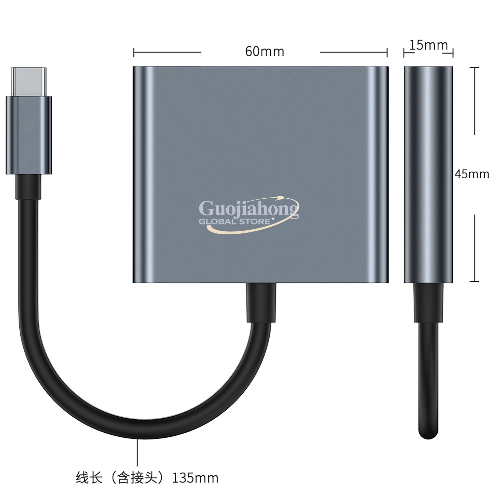 Estación de acoplamiento USB-C - Usb Hub Type C reseña y precio