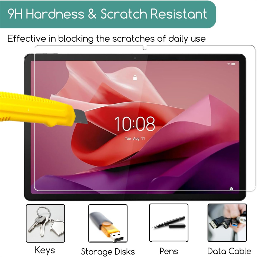 Protector de pantalla de vidri - Temu Tablet Accessories reseña y precio