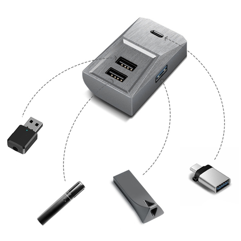 Estación acoplamiento para gua - Usb Hub Type C reseña y precio